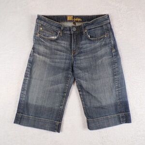 Kut From The Kloth Womens Blue Denim Shorts Size 6 Blue Wash